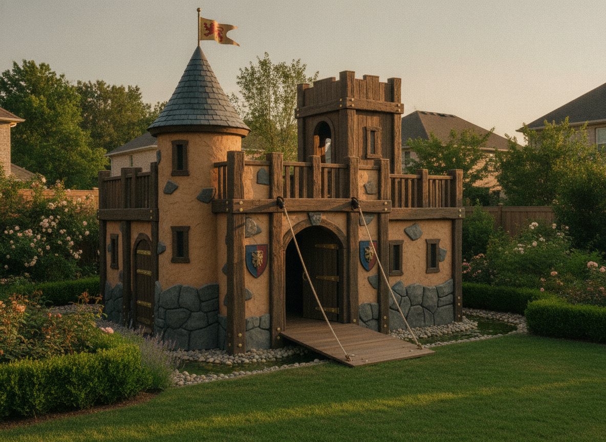 The Playkeep – A real little castle for small knights and monarchs.